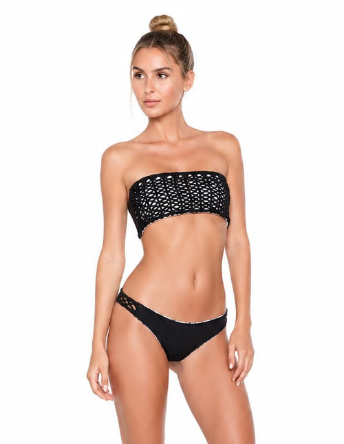 Kelly Reversible Bikini Black