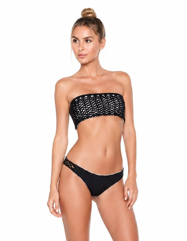 Kelly Reversible Bikini Black