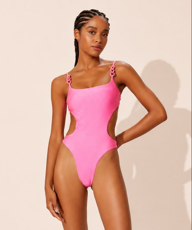 Square Neckline One Piece