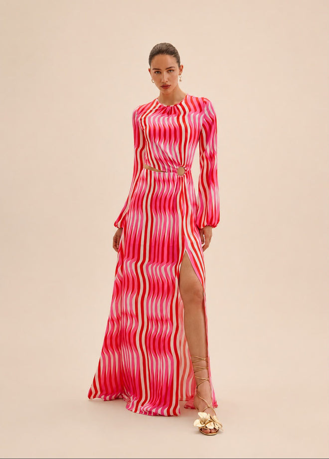 ARGOLA WAIST DRESS