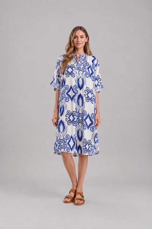 VELA LONG BUTTON SHIRT
