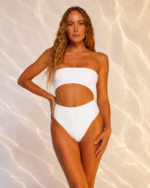 Iris Swimsuit - White