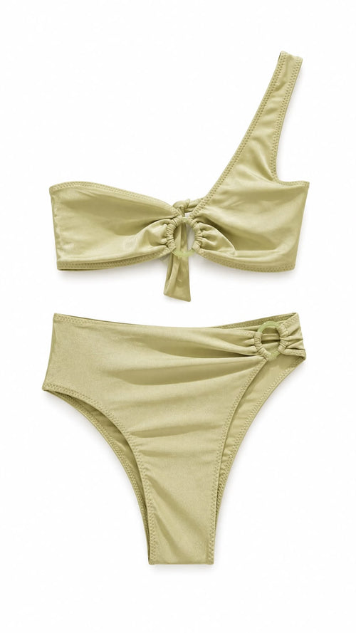 GLOSSY BIKINI - MINT