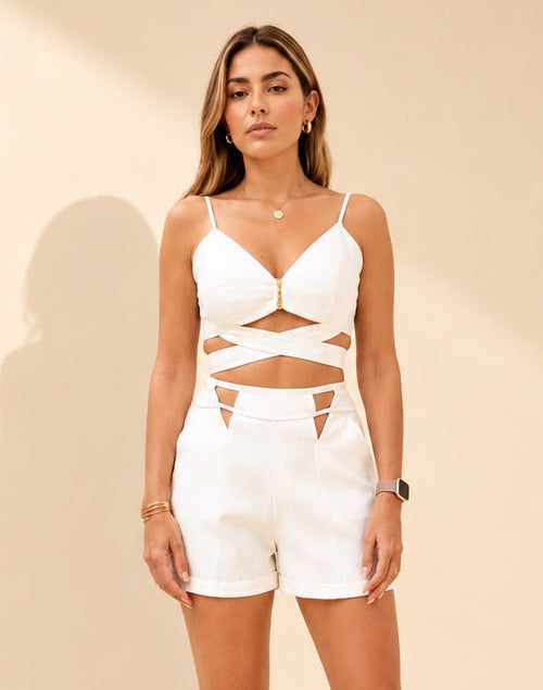 Conjunto Recorte White