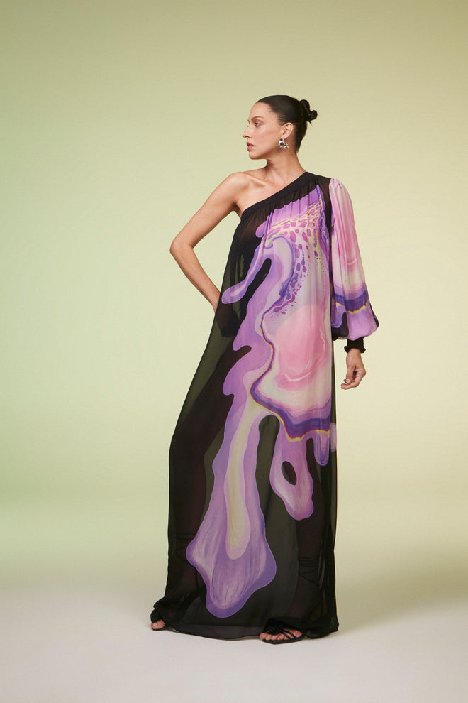 Vestido Uma Manga