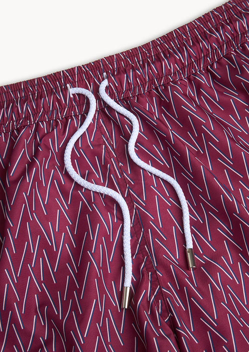 Calella Swim Shorts Burgundy