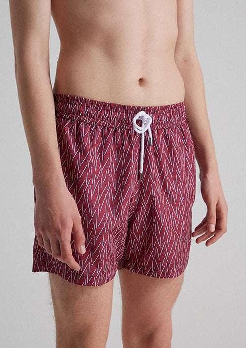 Calella Swim Shorts Burgundy