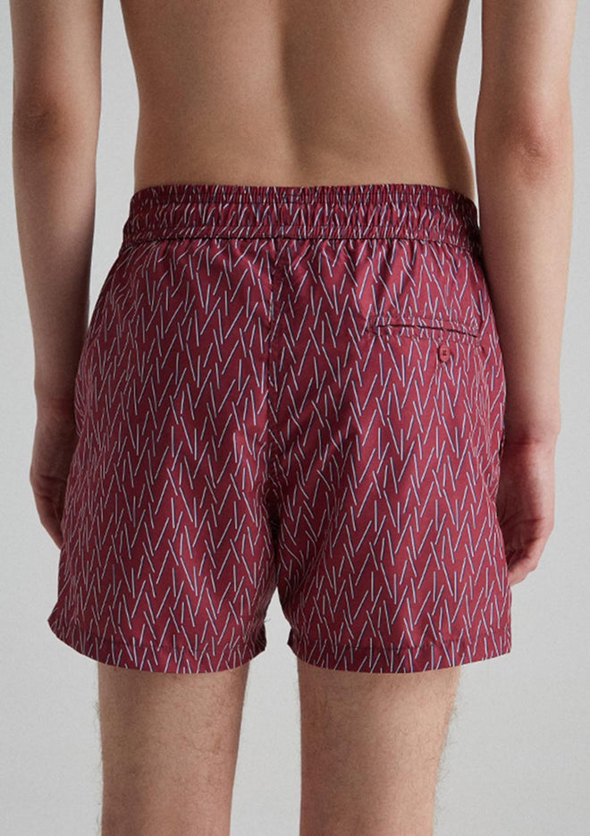 Calella Swim Shorts Burgundy