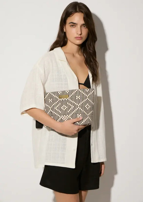 DUOMO CLUTCH BLACK