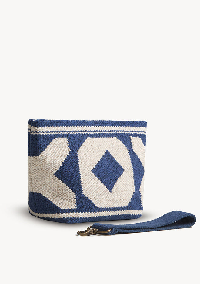 Eze Mini Clutch Navy Blue