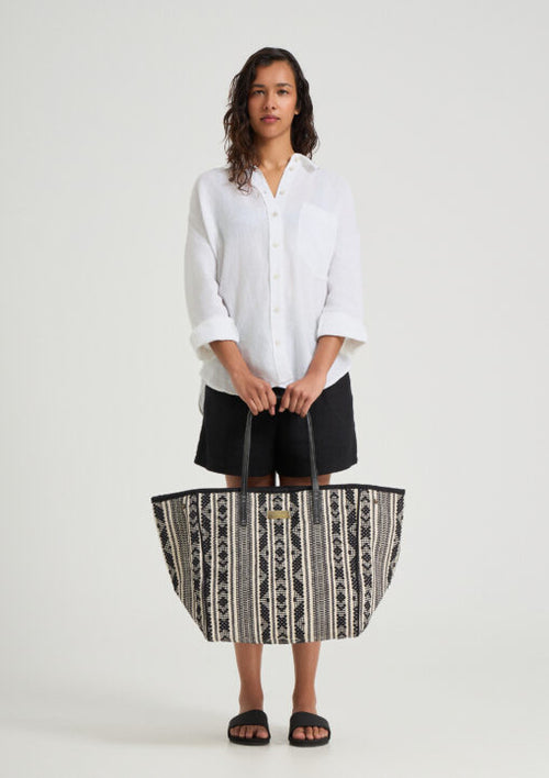 GABIE TOTE BLACK