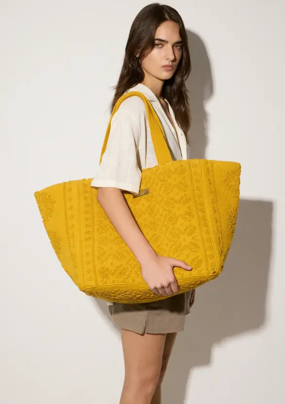 HERMOSA TOTE MUSTARD
