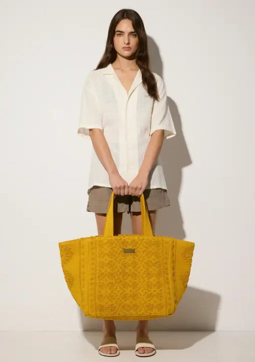 HERMOSA TOTE MUSTARD