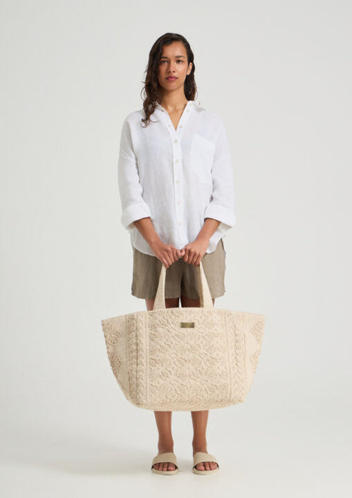 HERMOSA TOTE NATURAL