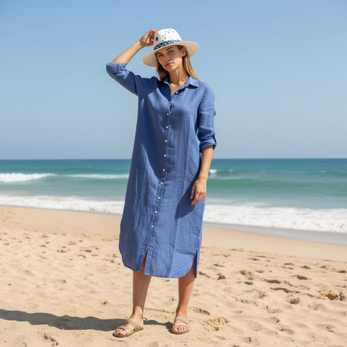 IYA LONG BUTTON SHIRT