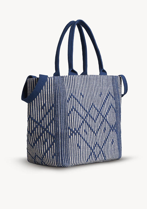 Manarola Tote Navy Blue