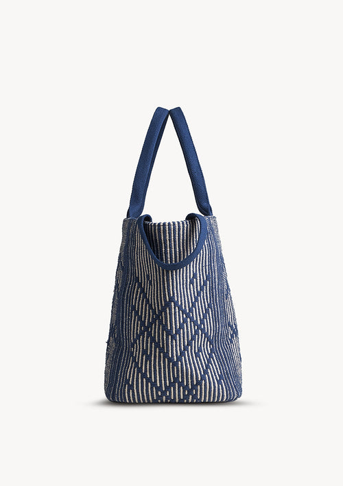 Manarola Tote Navy Blue