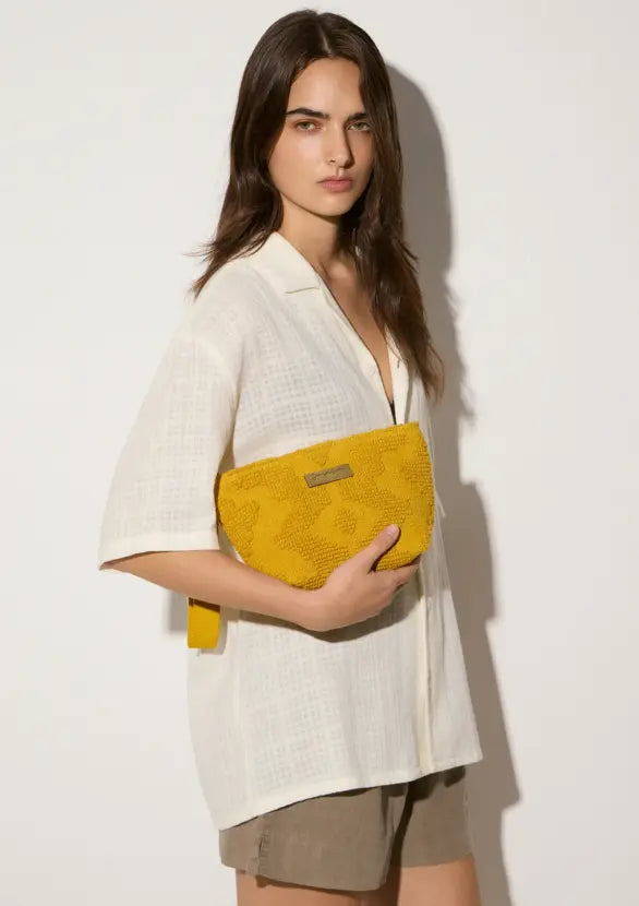 MARSALA MINI CLUTCH MUSTARD