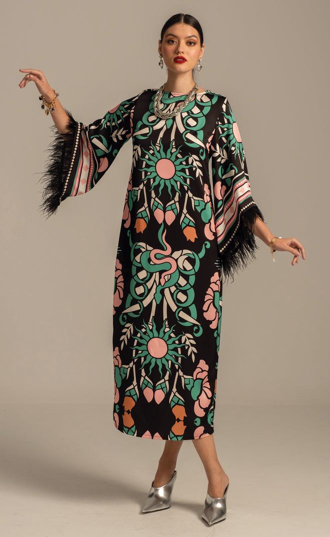 Moonflower Long Dress