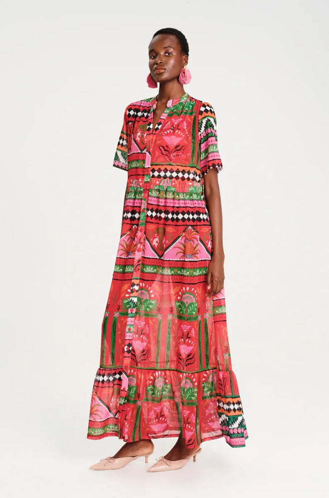 PINA COLADA SHIRT DRESS