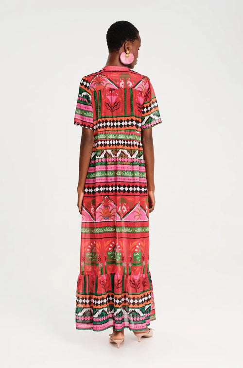 PINA COLADA SHIRT DRESS