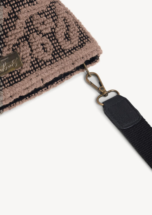 AMANTEA MINI CLUTCH MOCHA