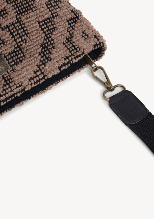 TAORMINA CLUTCH MOCHA