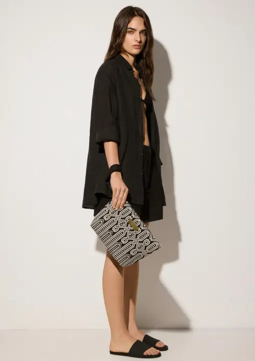 SIMONETA CLUTCH BLACK
