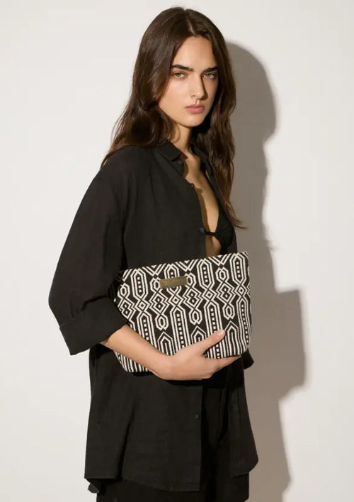 SIMONETA CLUTCH BLACK