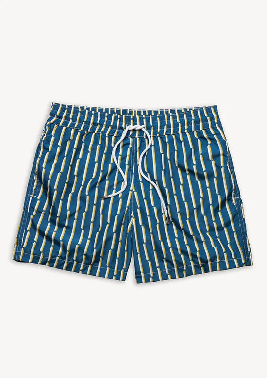 Spiaggia Swim Shorts S Blue