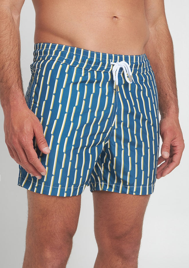 Spiaggia Swim Shorts S Blue