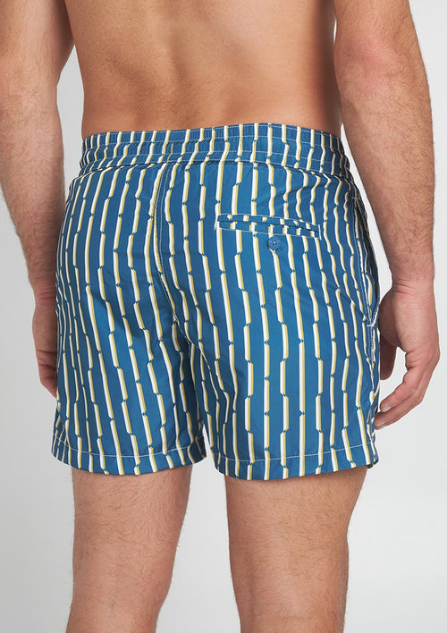 Spiaggia Swim Shorts S Blue