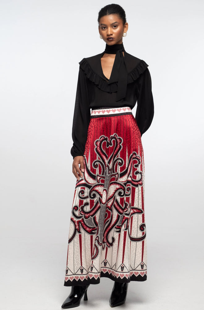 Alchemy Long Skirt - Jacquard