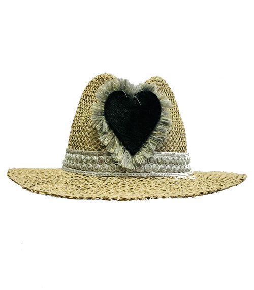 Heart Star Black Hat