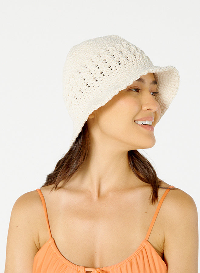 String Crochet Bucket Hat – Fashion Jardim