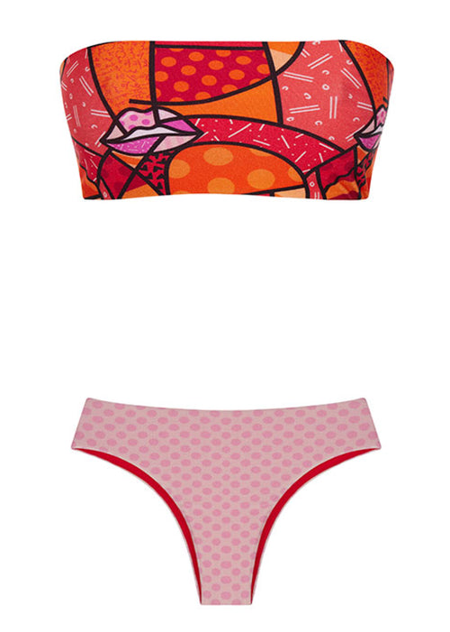 Bikini Devagrinho -  Pink Dots Bottom