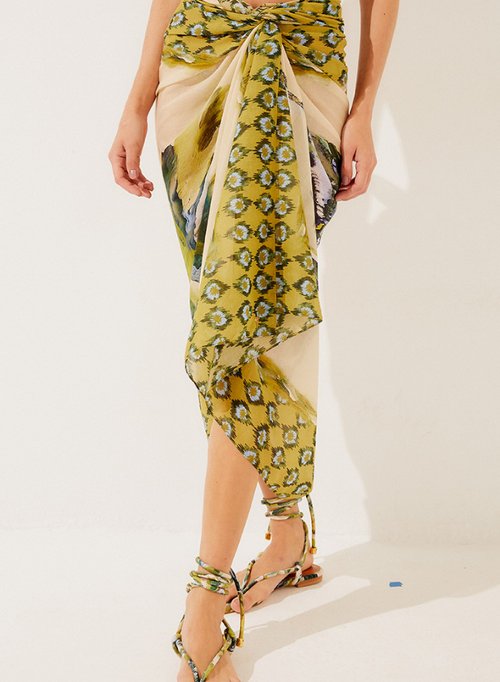 Coconut Tree Scarf