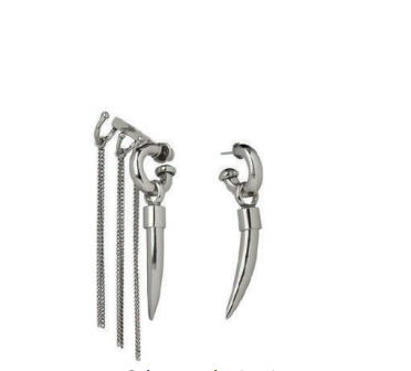 Saber Tooth Piercing silver